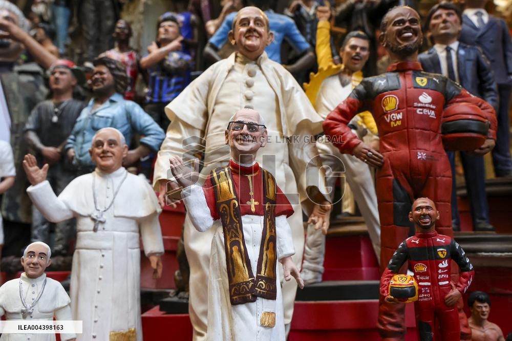 Artisan Gennaro Di Virgilio Celebrates Pope Leo XIV in Naples