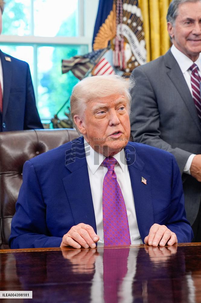 Donald Trump Signs Executive Orders - Washington