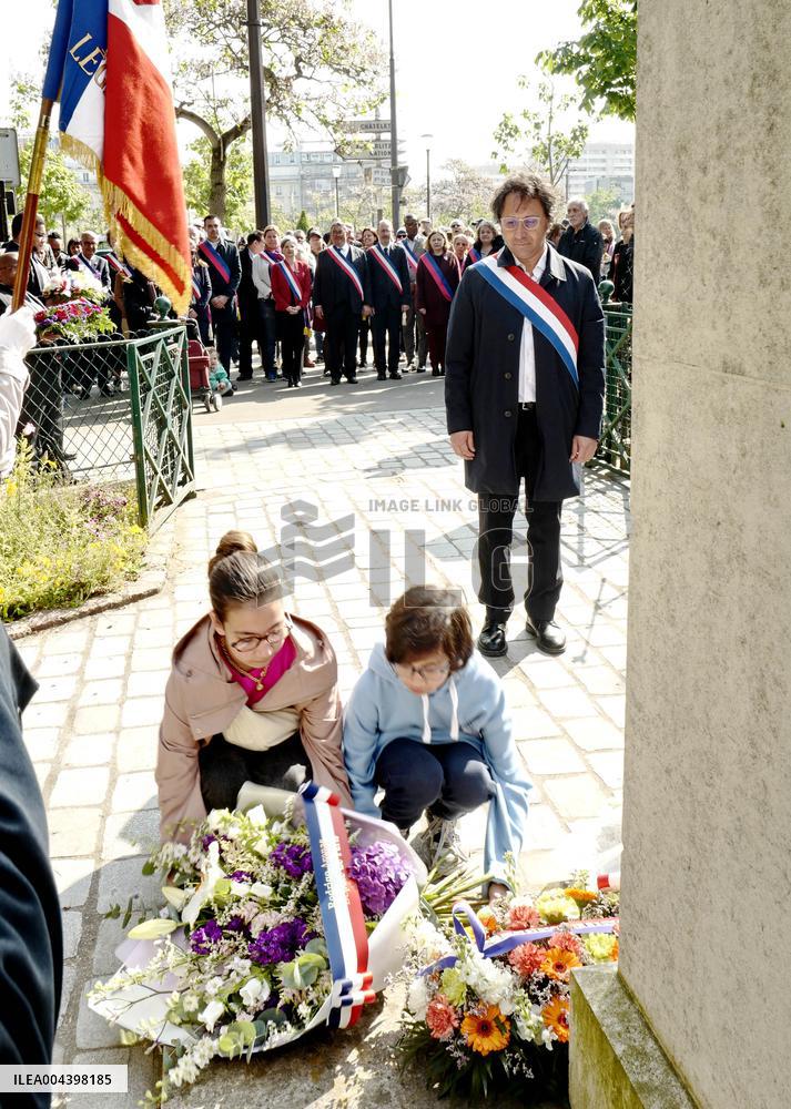 80th Anniversary of Paris Liberation Commemorated in Ceremony - Paris