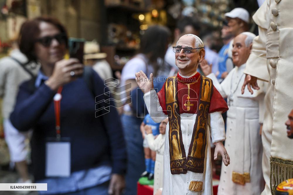 Artisan Gennaro Di Virgilio Celebrates Pope Leo XIV in Naples