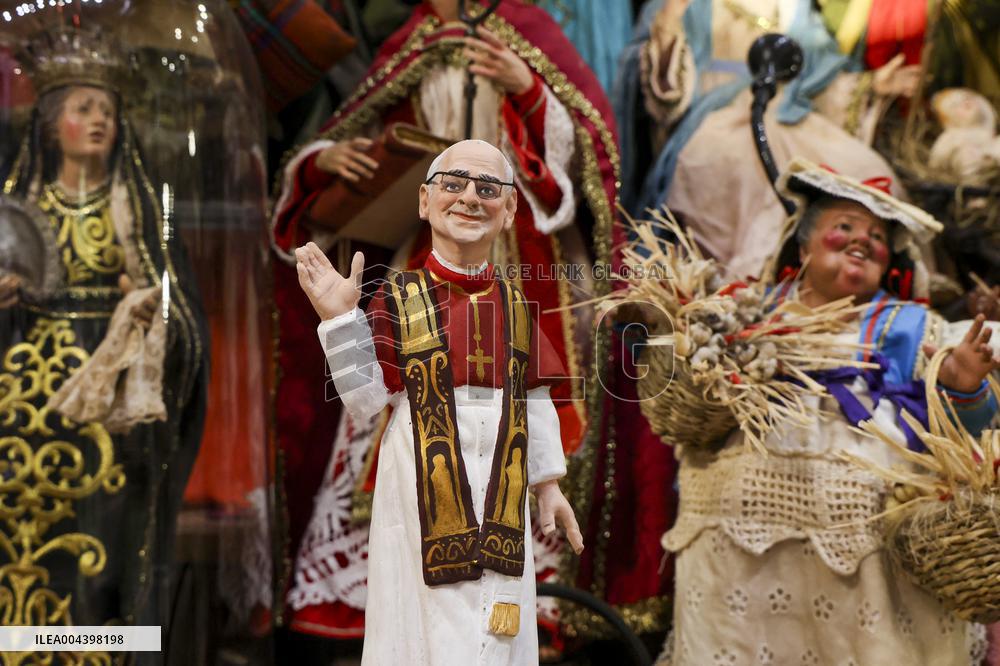 Artisan Gennaro Di Virgilio Celebrates Pope Leo XIV in Naples