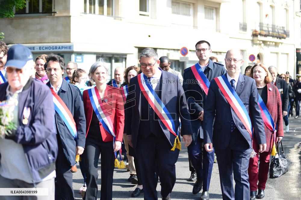 80th Anniversary of Paris Liberation Commemorated in Ceremony - Paris