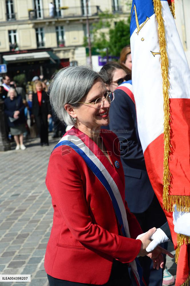 80th Anniversary of Paris Liberation Commemorated in Ceremony - Paris