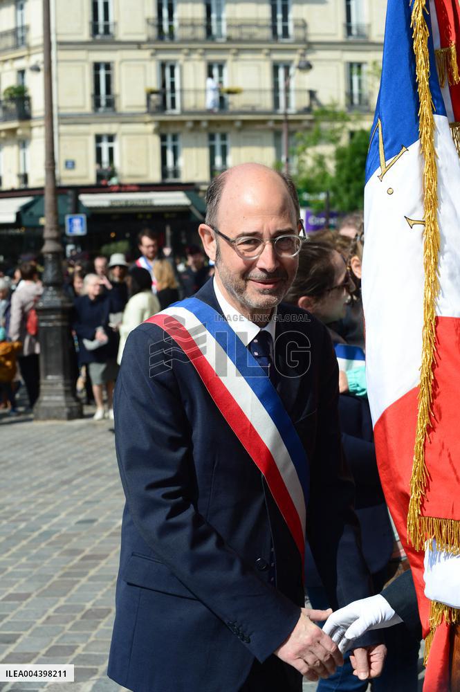 80th Anniversary of Paris Liberation Commemorated in Ceremony - Paris
