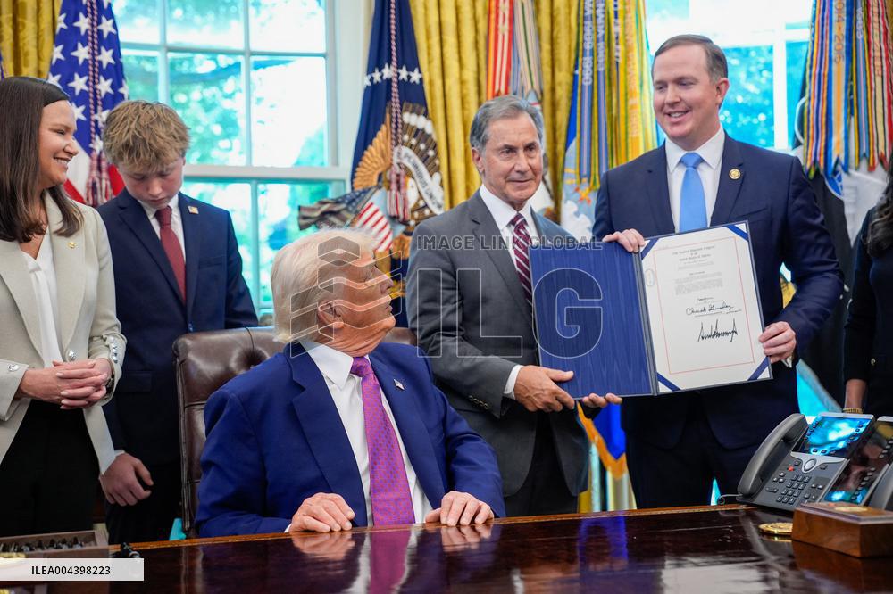 Donald Trump Signs Executive Orders - Washington