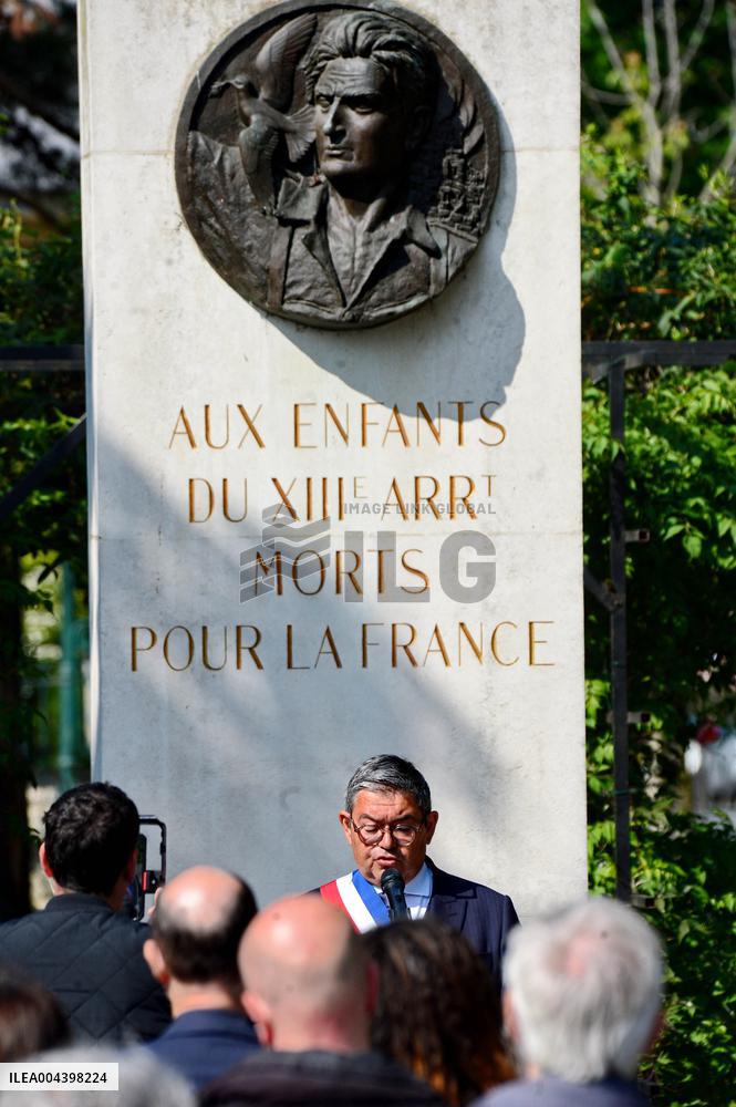80th Anniversary of Paris Liberation Commemorated in Ceremony - Paris