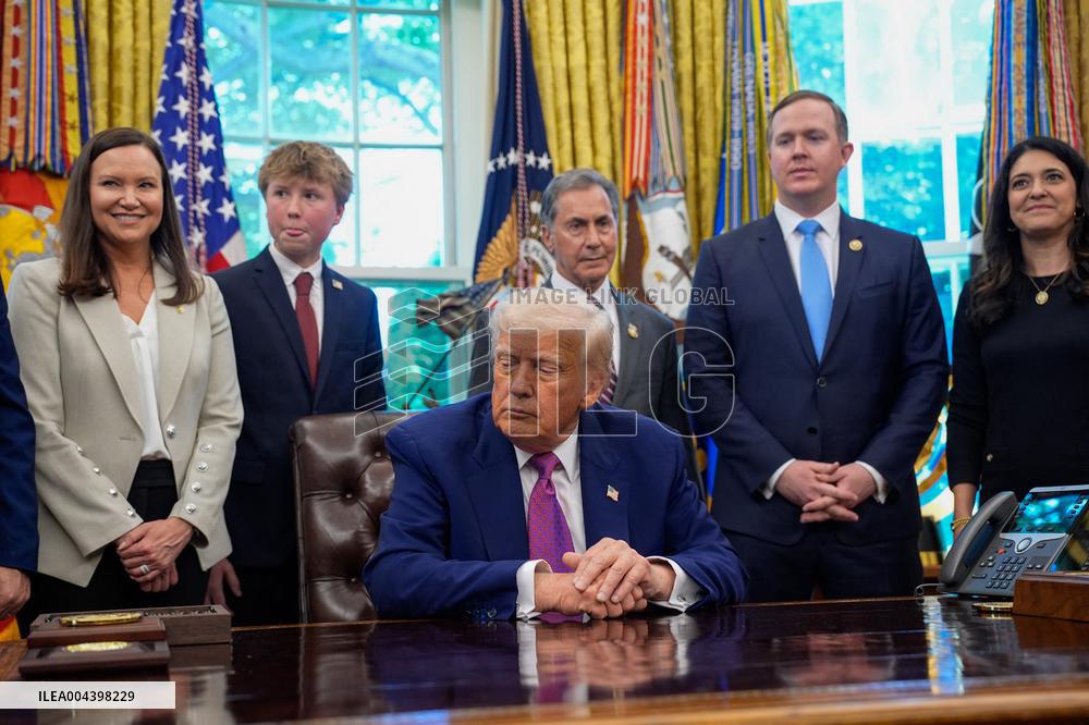 Donald Trump Signs Executive Orders - Washington