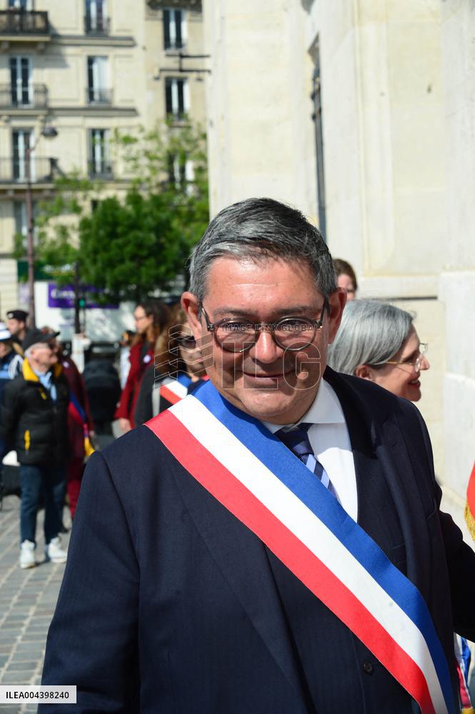 80th Anniversary of Paris Liberation Commemorated in Ceremony - Paris