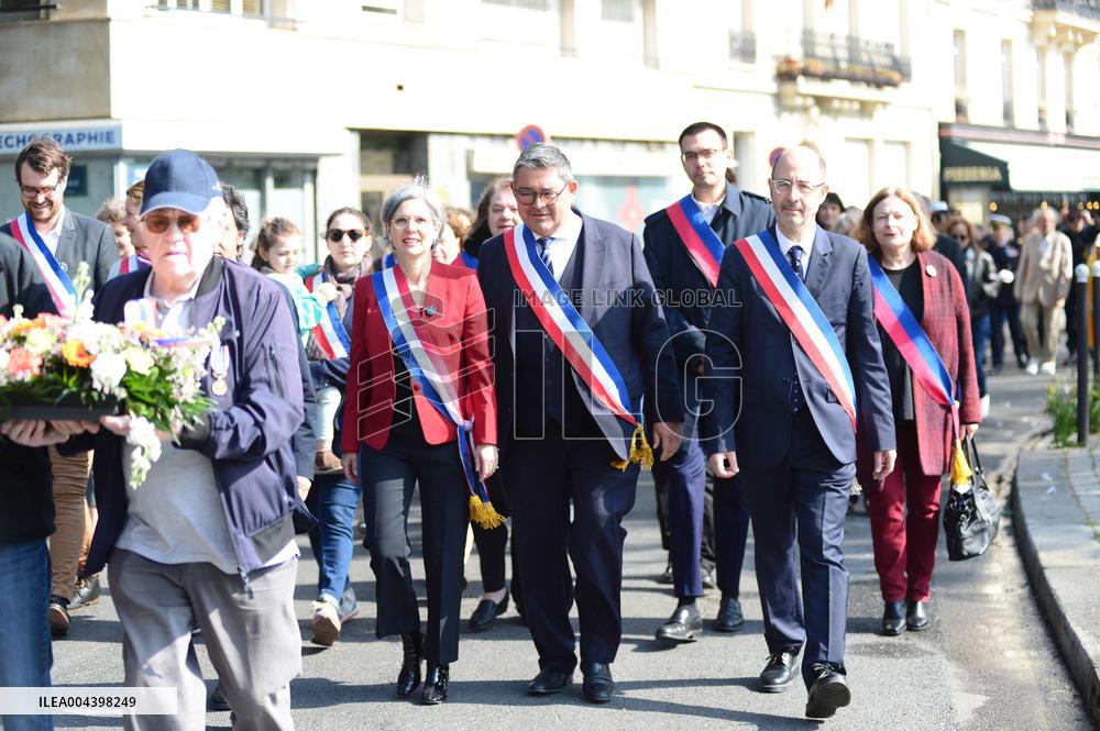 80th Anniversary of Paris Liberation Commemorated in Ceremony - Paris