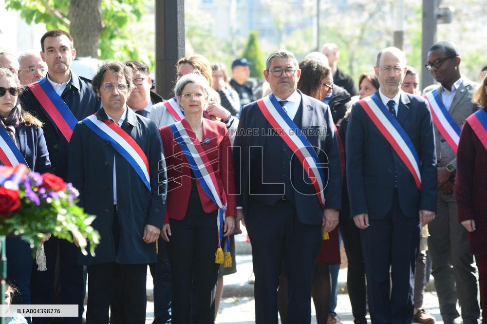 80th Anniversary of Paris Liberation Commemorated in Ceremony - Paris