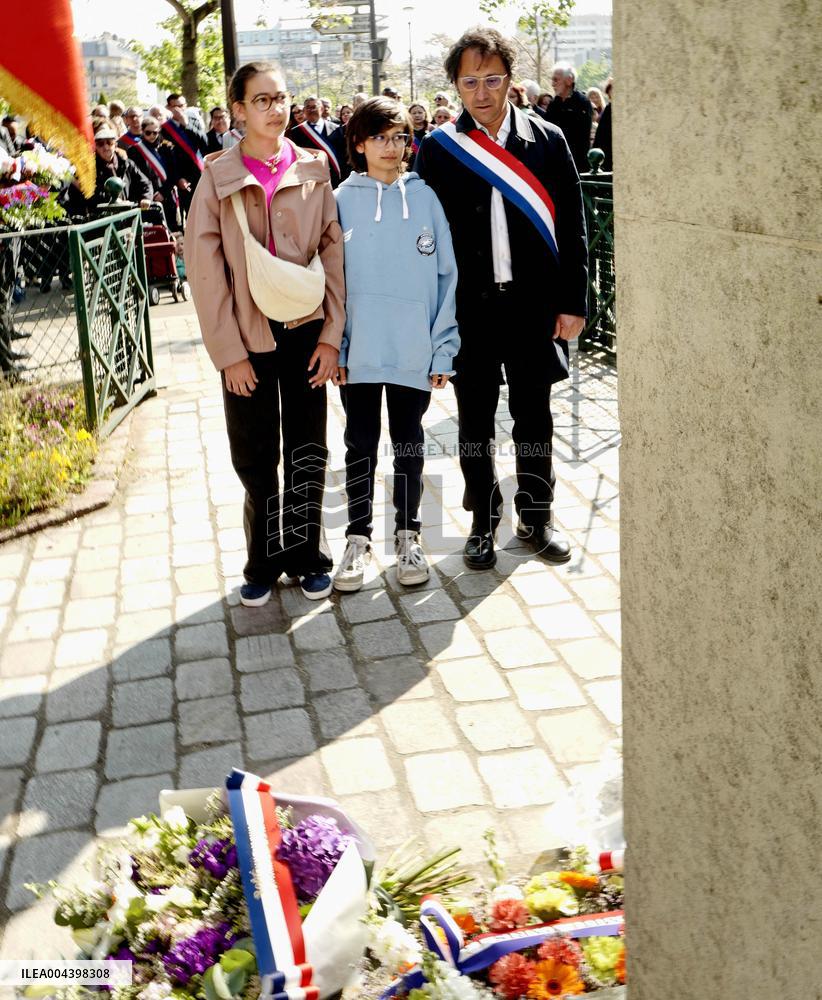 80th Anniversary of Paris Liberation Commemorated in Ceremony - Paris