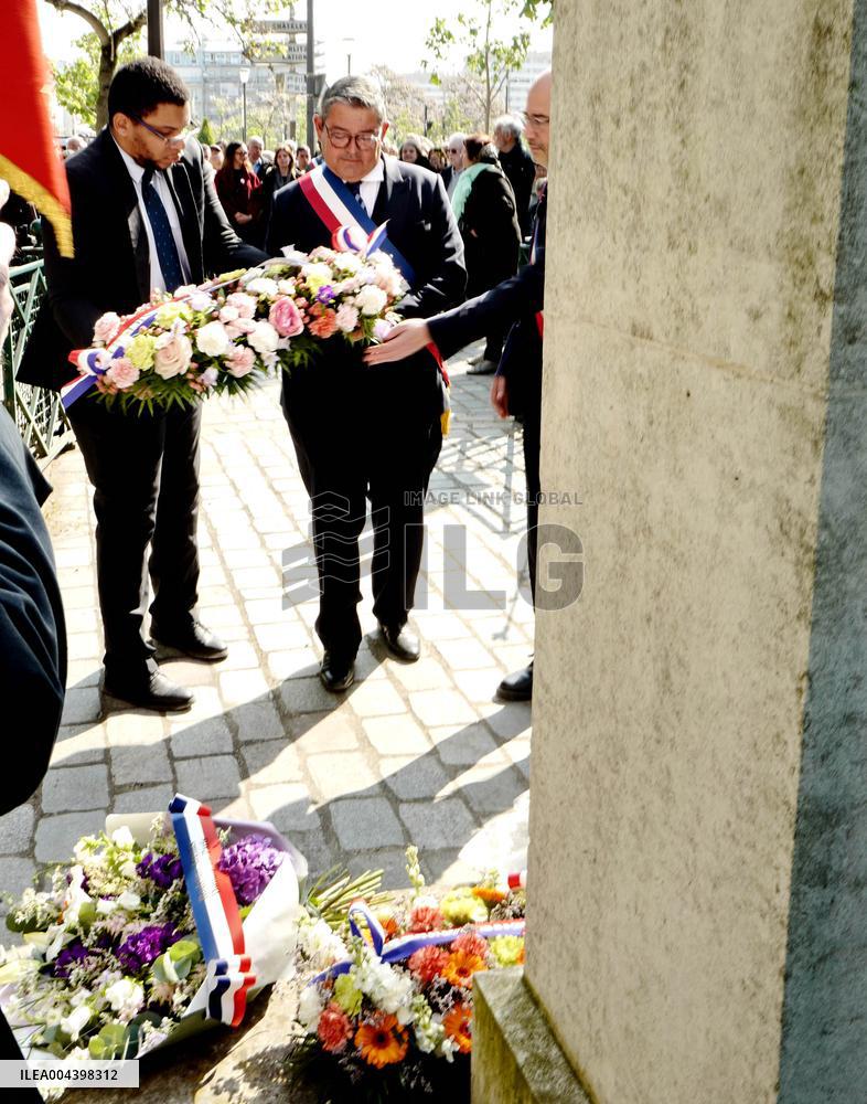 80th Anniversary of Paris Liberation Commemorated in Ceremony - Paris