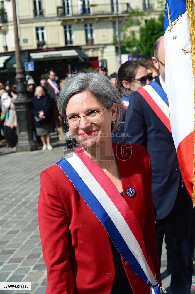 80th Anniversary of Paris Liberation Commemorated in Ceremony - Paris