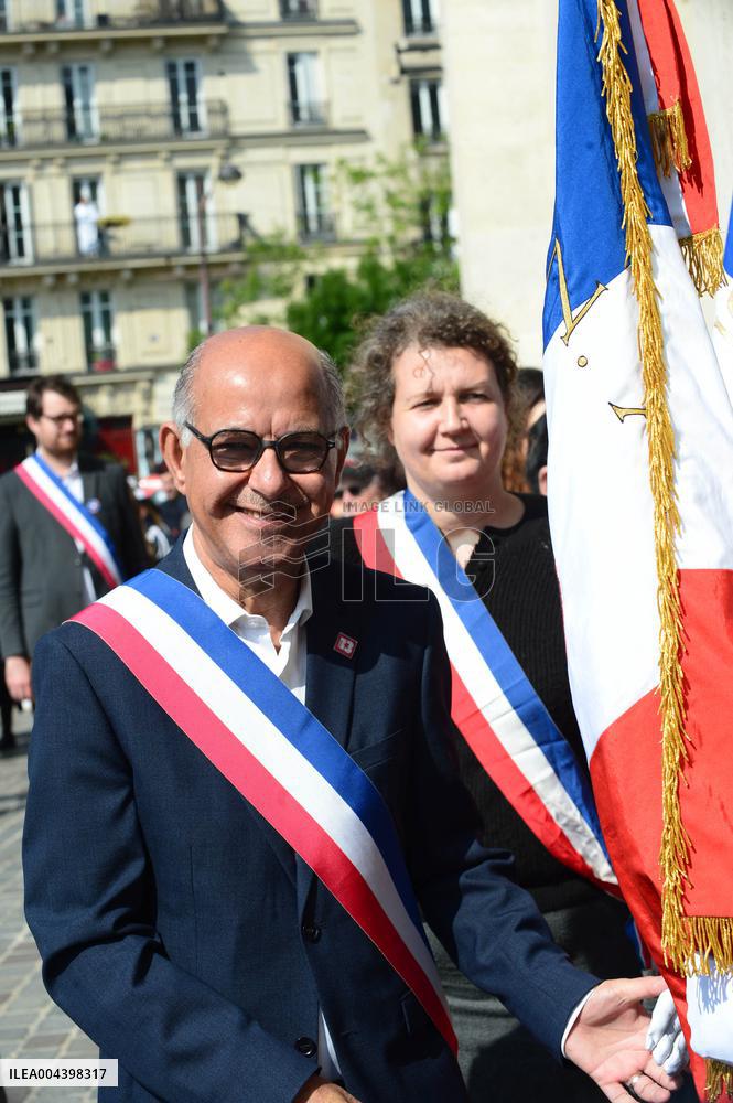 80th Anniversary of Paris Liberation Commemorated in Ceremony - Paris