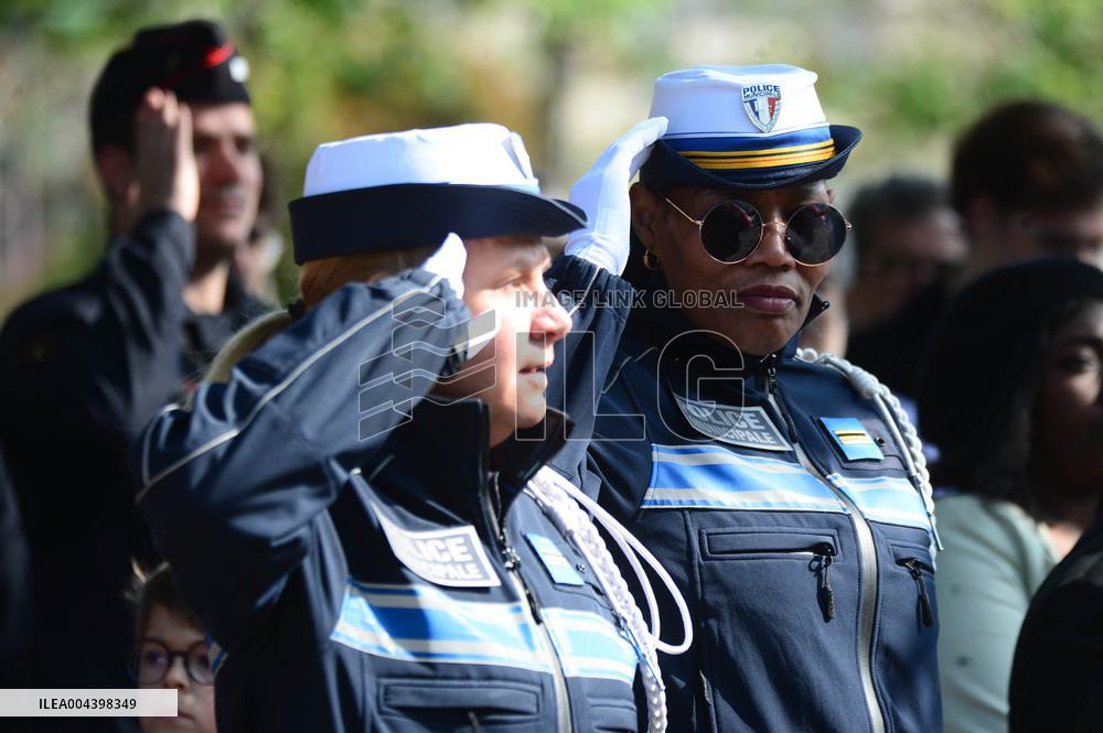 80th Anniversary of Paris Liberation Commemorated in Ceremony - Paris