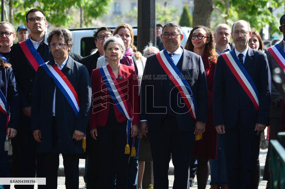 80th Anniversary of Paris Liberation Commemorated in Ceremony - Paris