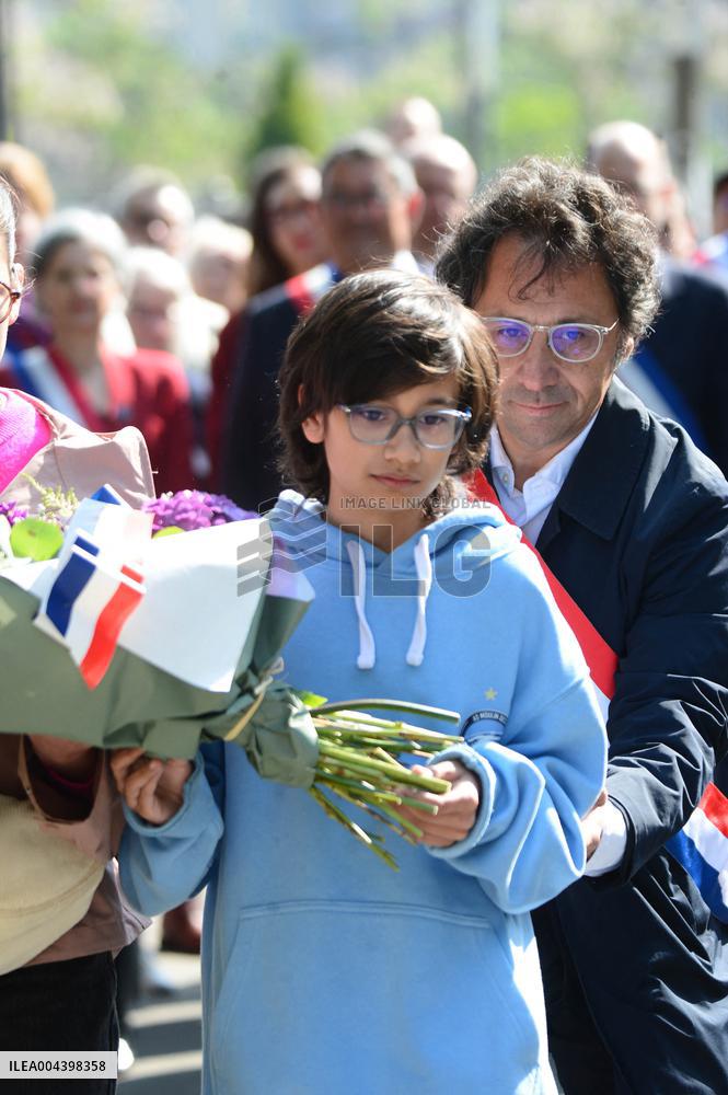 80th Anniversary of Paris Liberation Commemorated in Ceremony - Paris