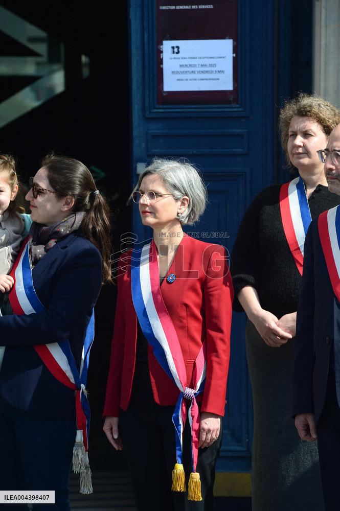 80th Anniversary of Paris Liberation Commemorated in Ceremony - Paris