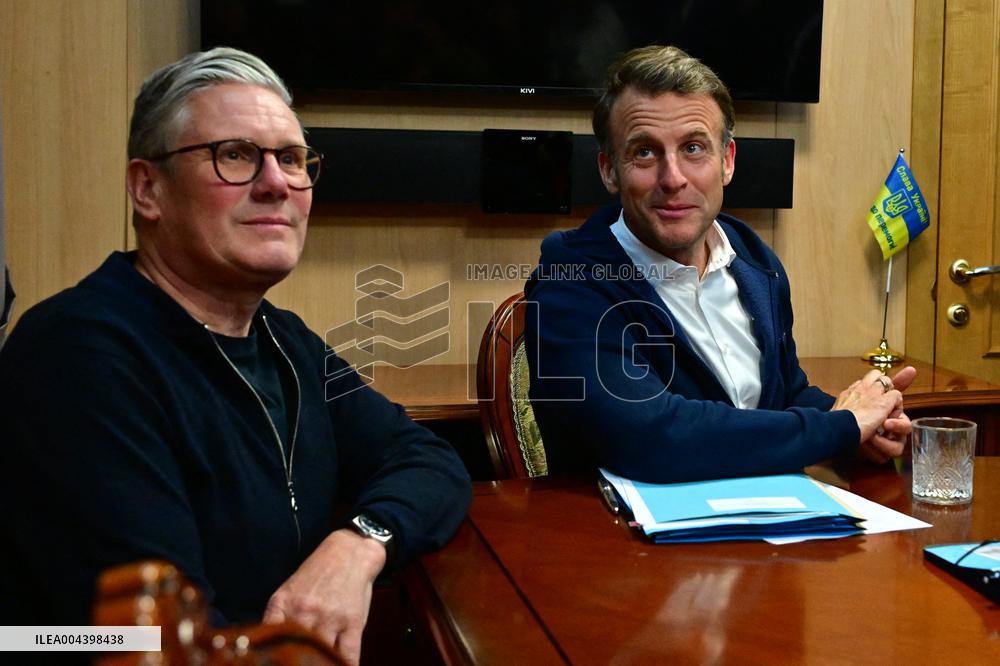 Macron, Merz, Starmer and Tusk on their way to Kiev for Ukraine Ceasefire Talk