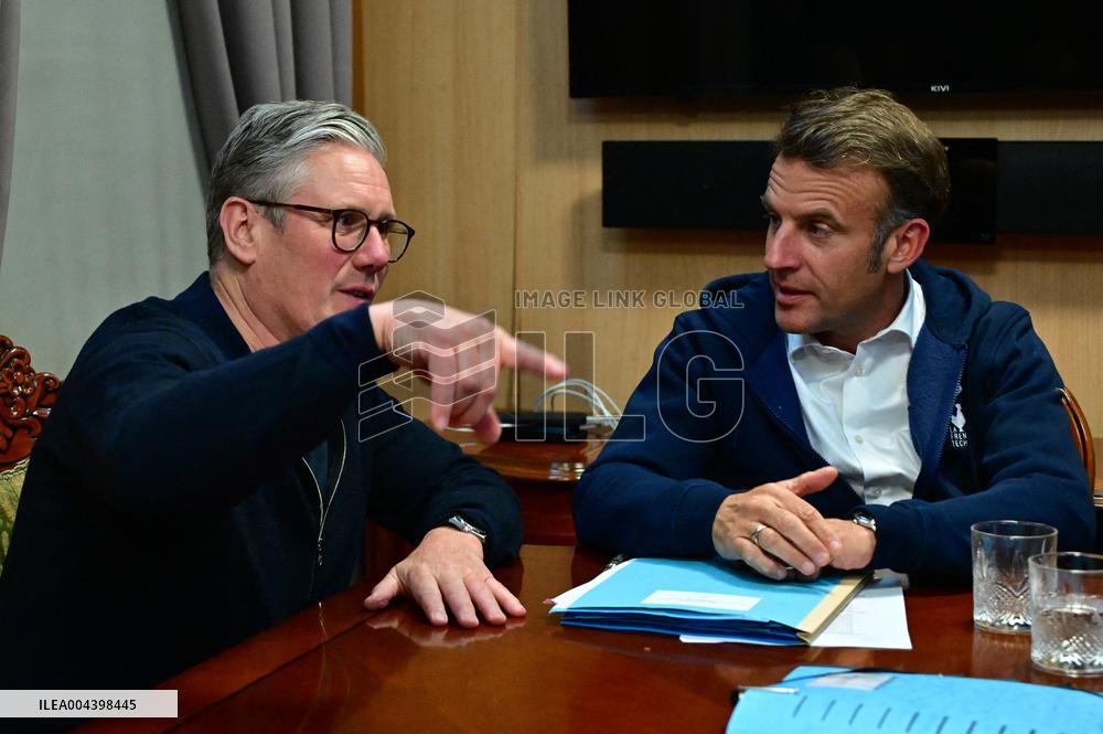 Macron, Merz, Starmer and Tusk on their way to Kiev for Ukraine Ceasefire Talk