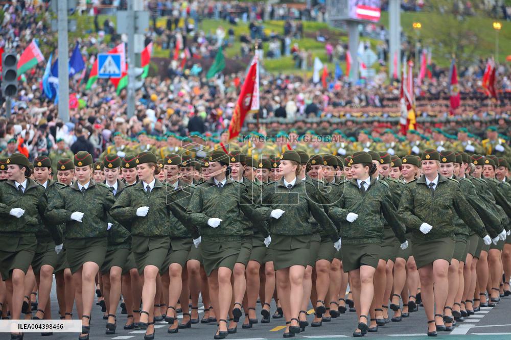 Victory Day Military Parade in Minsk - Belarus