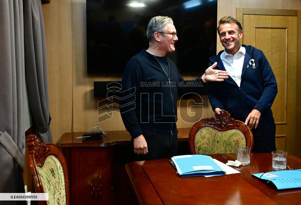 Macron, Merz, Starmer and Tusk on their way to Kiev for Ukraine Ceasefire Talk