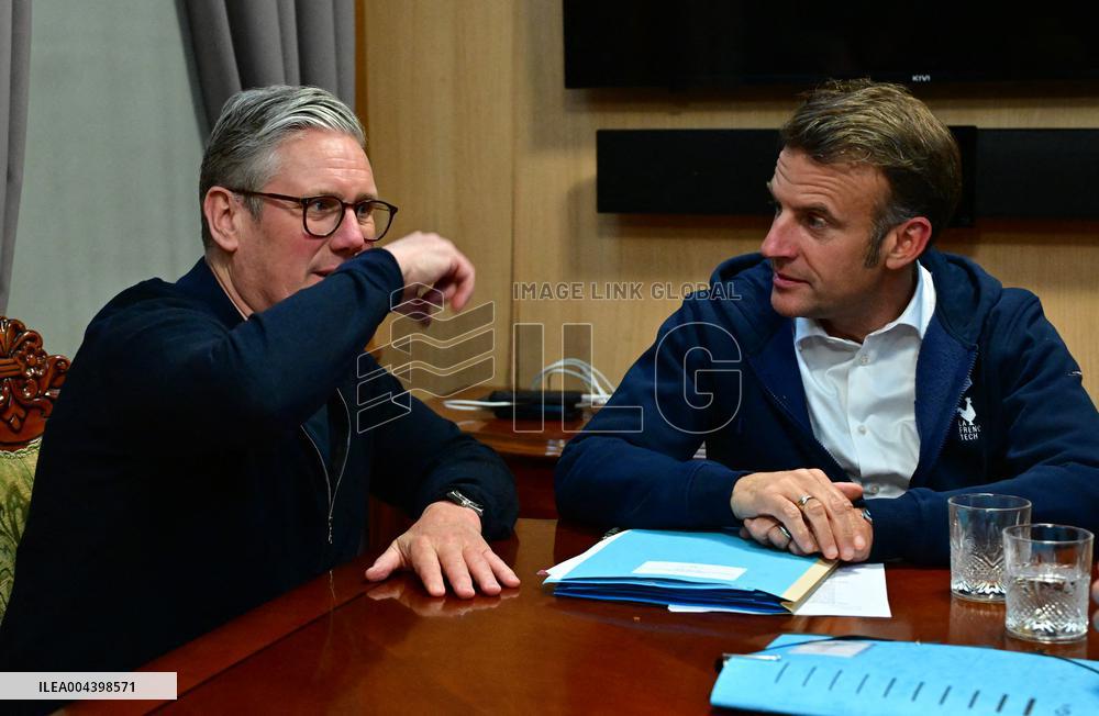 Macron, Merz, Starmer and Tusk on their way to Kiev for Ukraine Ceasefire Talk