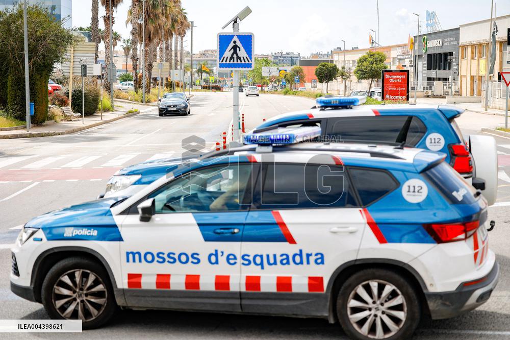 Fire With Toxic Cloud Alert - Barcelona