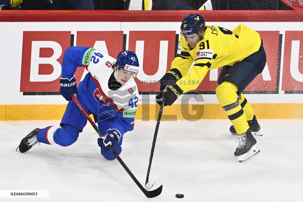 ICE HOCKEY WC SWEDEN-SLOVAKIA