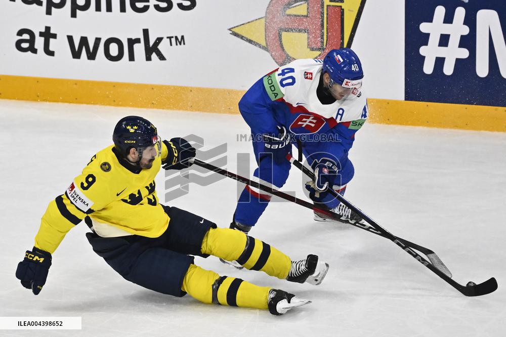 ICE HOCKEY WC SWEDEN-SLOVAKIA