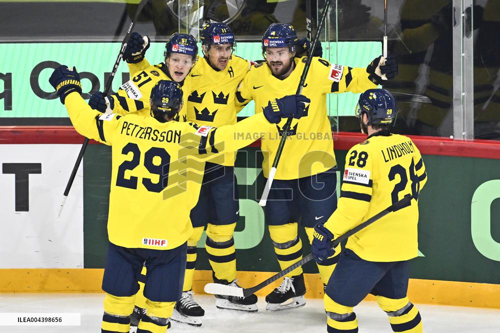 ICE HOCKEY WC SWEDEN-SLOVAKIA