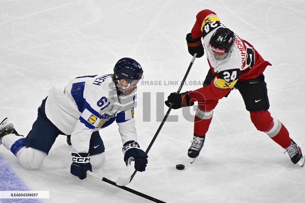ICE HOCKEY WC AUSTRIA-FINLAND