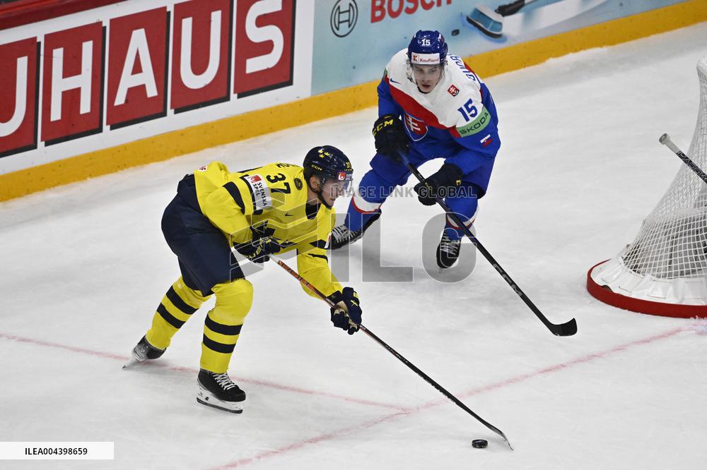 ICE HOCKEY WC SWEDEN-SLOVAKIA