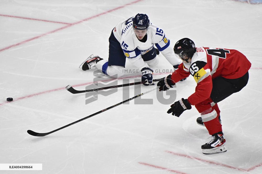 ICE HOCKEY WC AUSTRIA-FINLAND