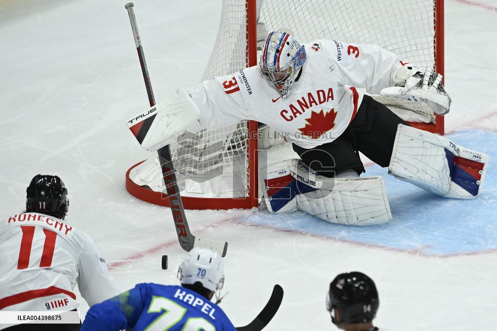 ICE HOCKEY WC SLOVAKIA-CANADA