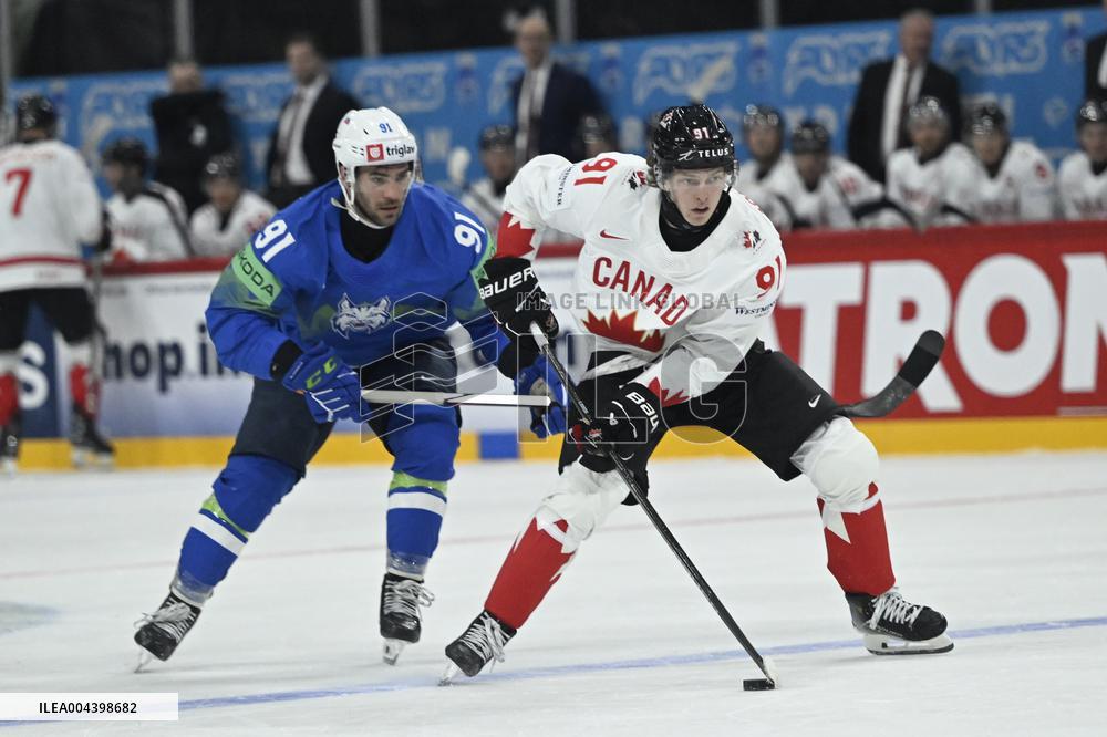 ICE HOCKEY WC SLOVENIA-CANADA