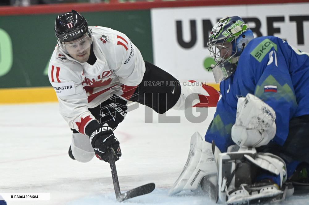 ICE HOCKEY WC SLOVENIA-CANADA
