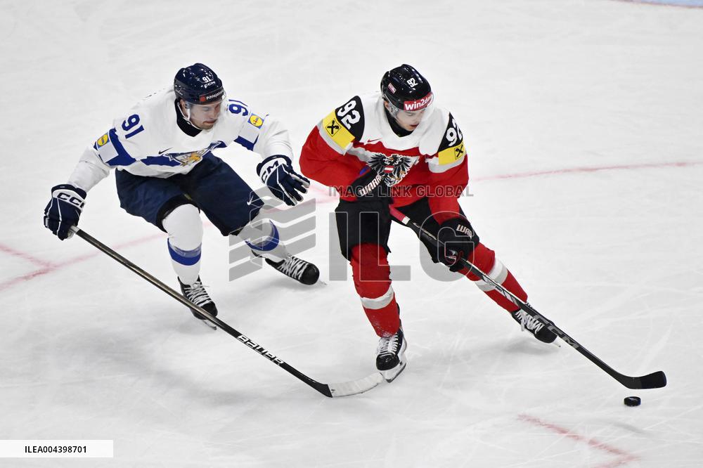 ICE HOCKEY WC AUSTRIA-FINLAND