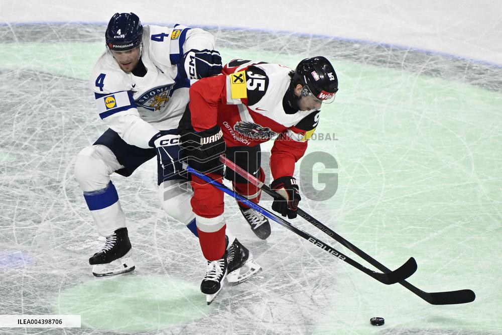 ICE HOCKEY WC AUSTRIA-FINLAND