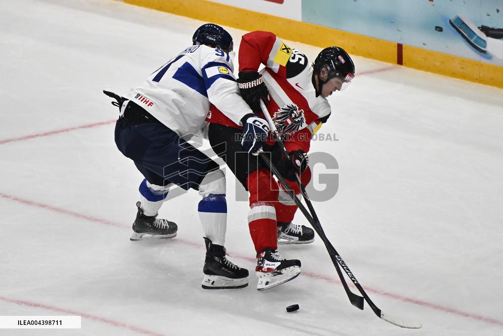 ICE HOCKEY WC AUSTRIA-FINLAND