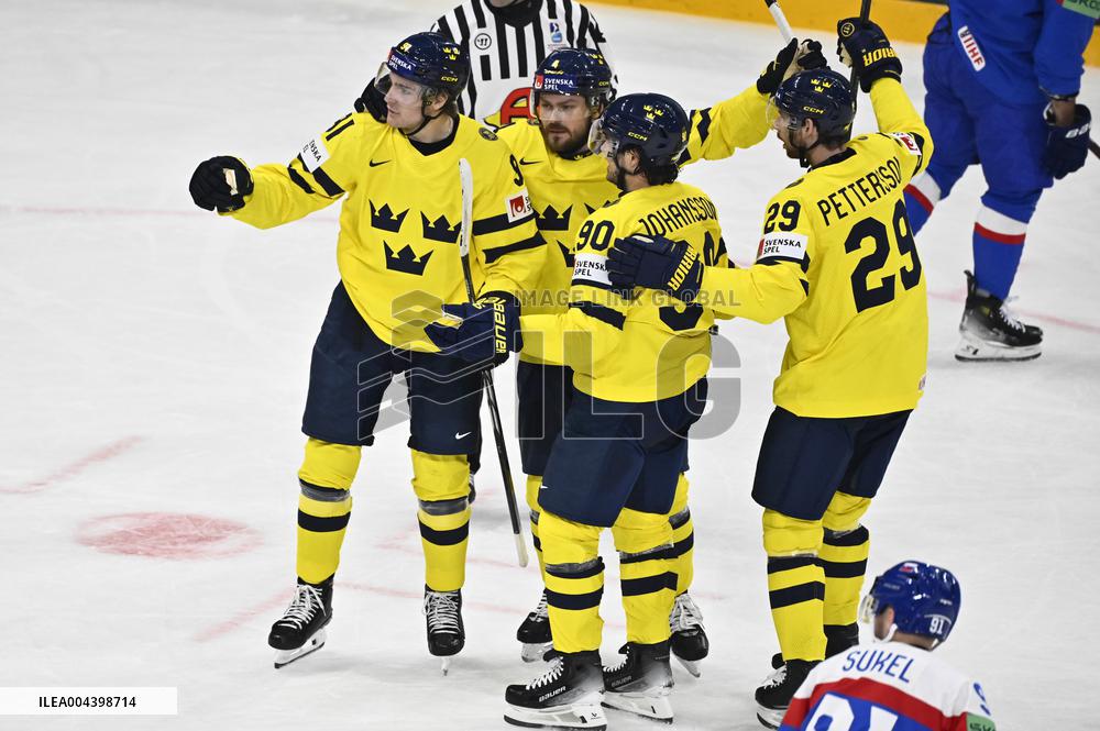 ICE HOCKEY WC SWEDEN-SLOVAKIA