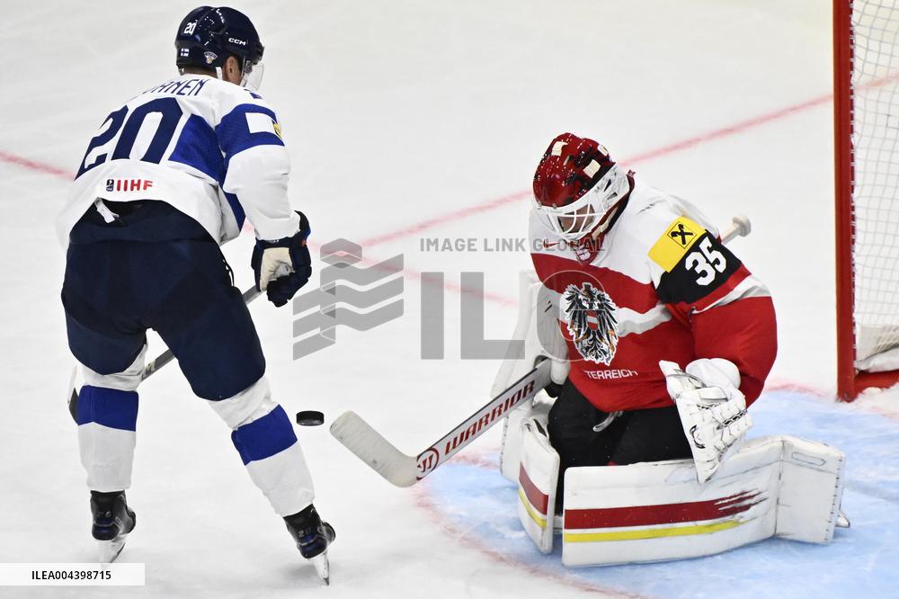 ICE HOCKEY WC AUSTRIA-FINLAND
