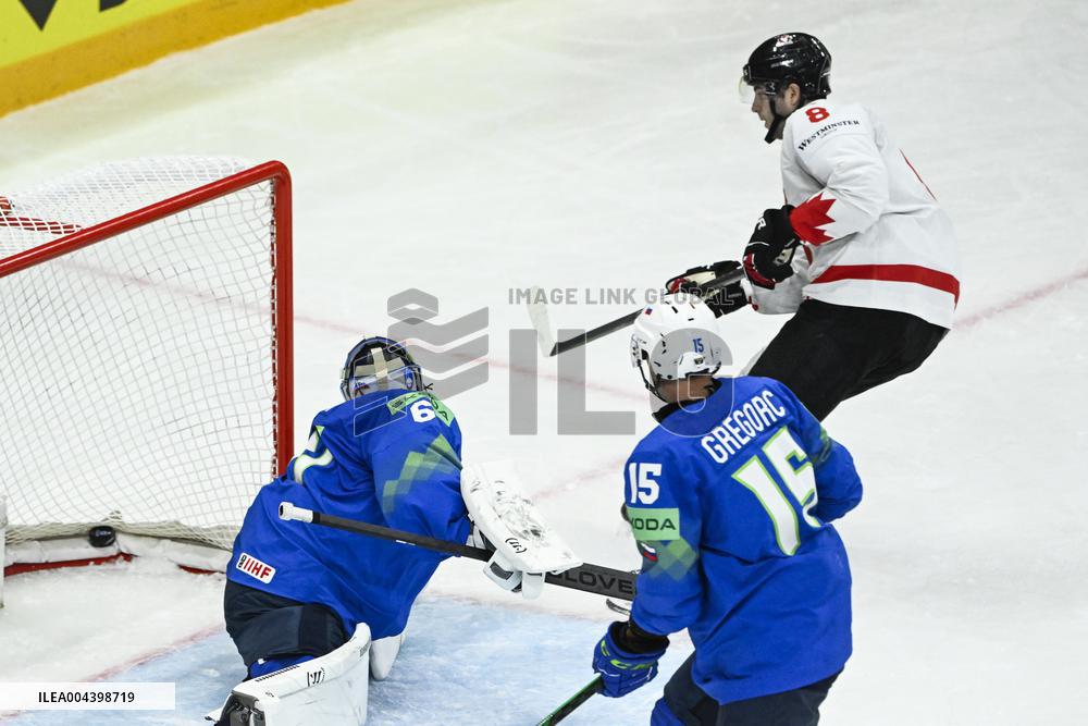 ICE HOCKEY WC SLOVENIA-CANADA
