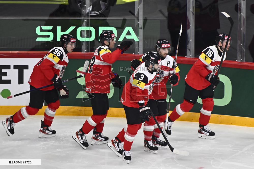 ICE HOCKEY WC AUSTRIA-FINLAND