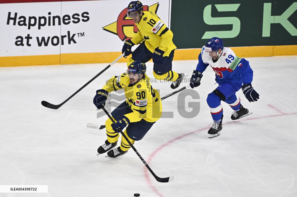 ICE HOCKEY WC SWEDEN-SLOVAKIA