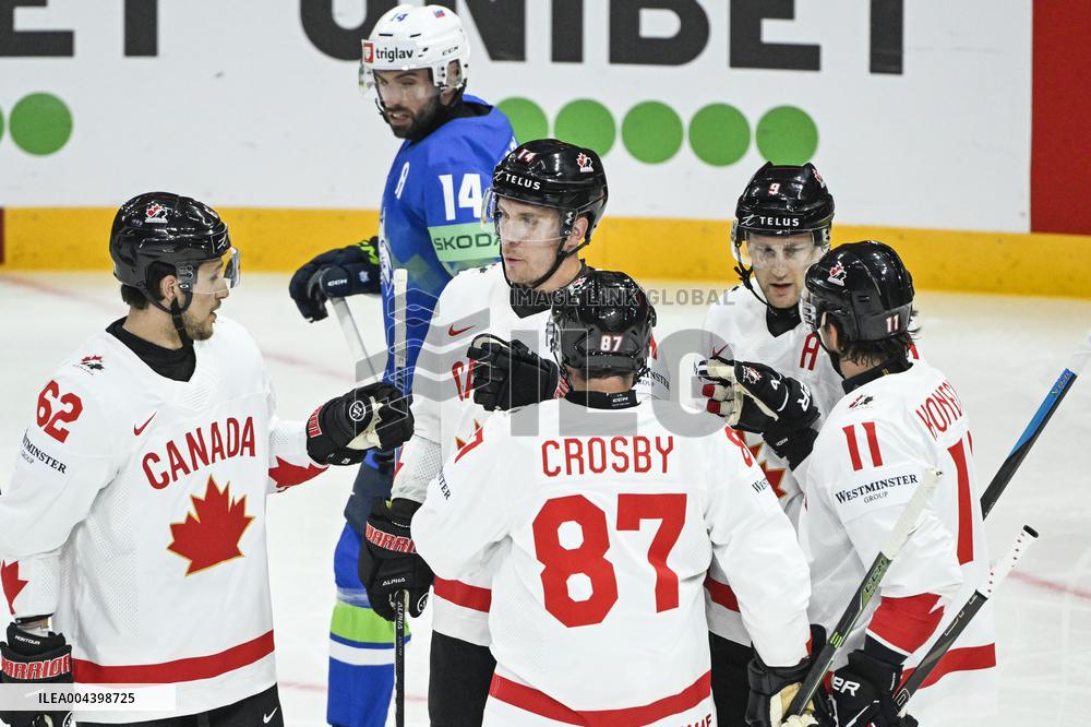 ICE HOCKEY WC SLOVAKIA-CANADA