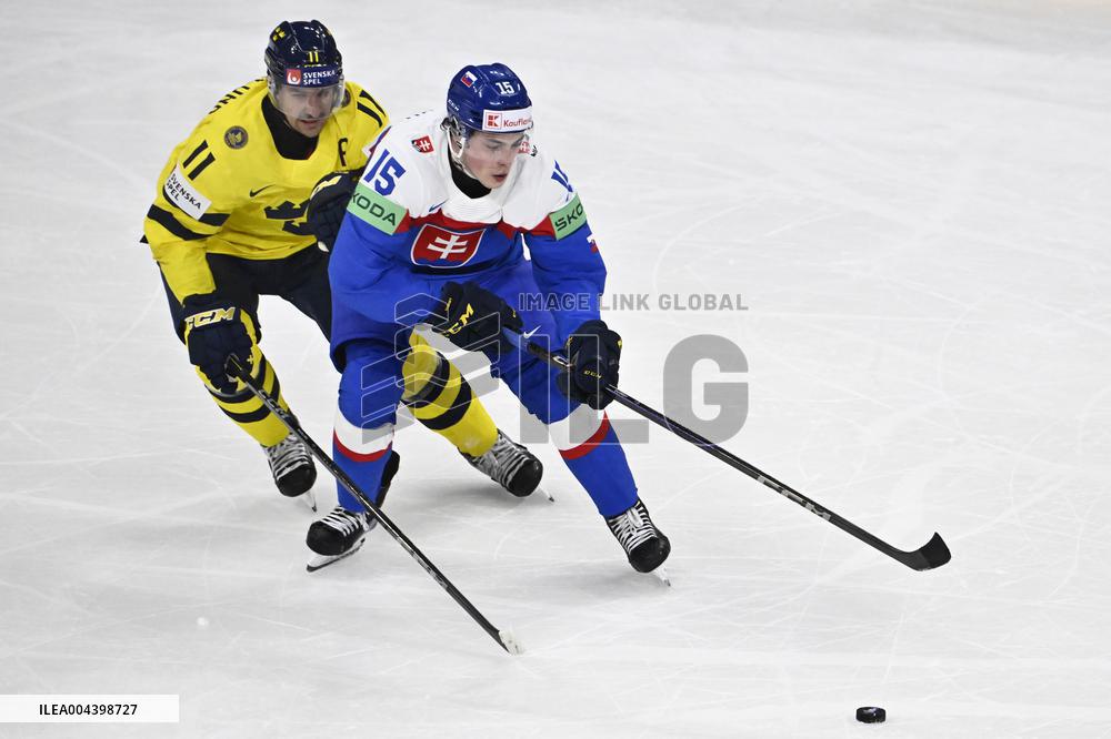 ICE HOCKEY WC SWEDEN-SLOVAKIA