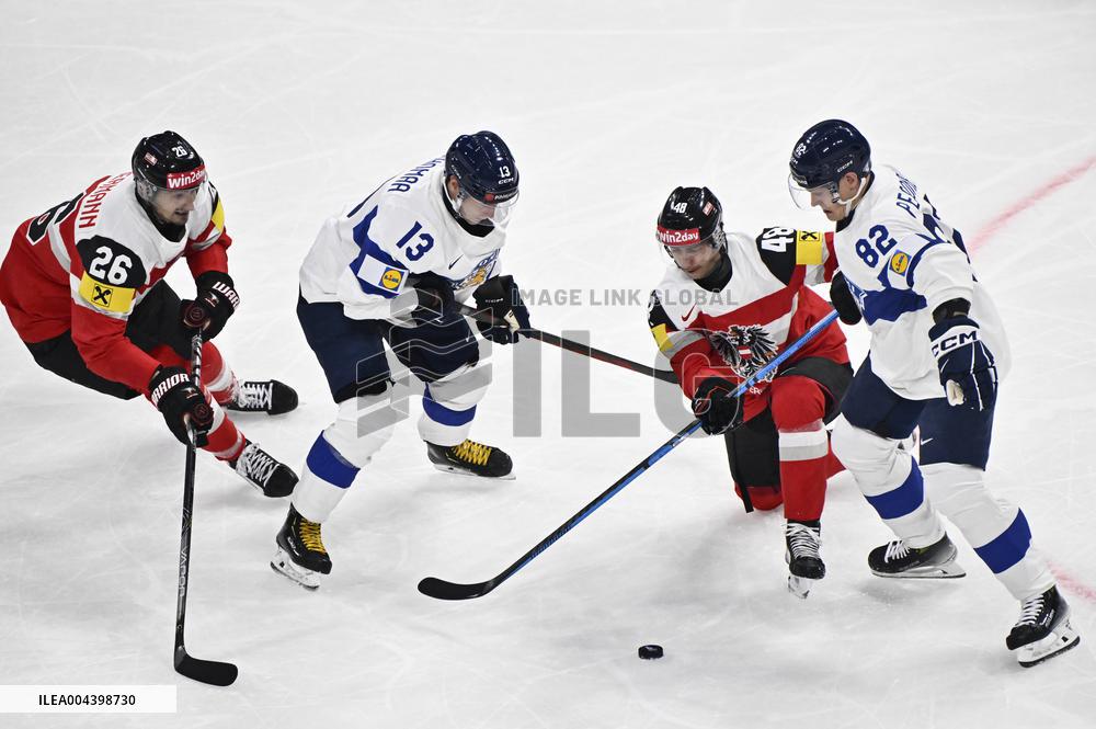ICE HOCKEY WC AUSTRIA-FINLAND