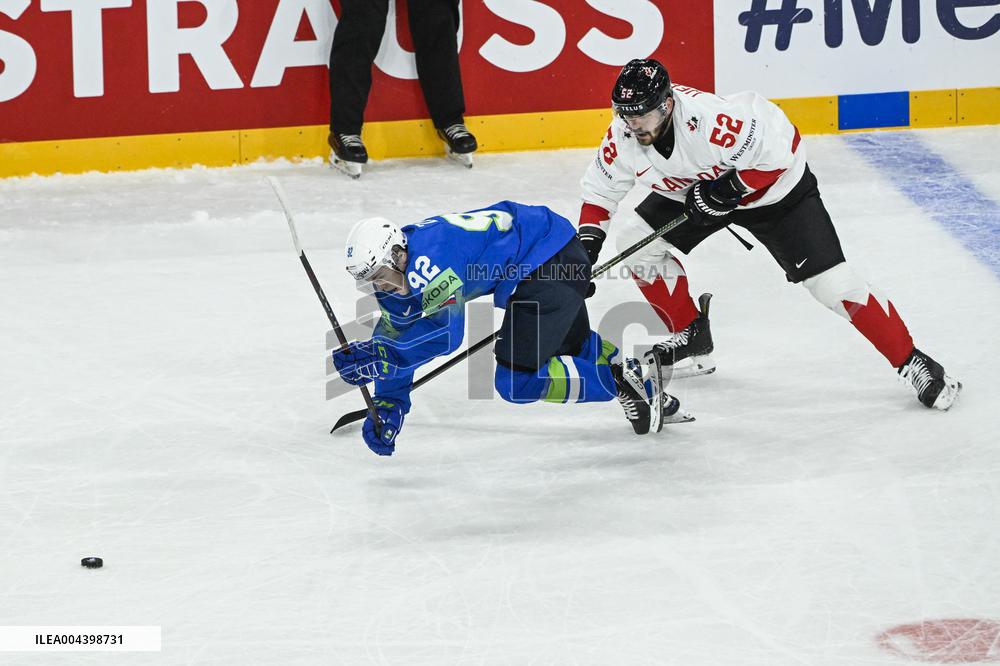 ICE HOCKEY WC SLOVENIA-CANADA