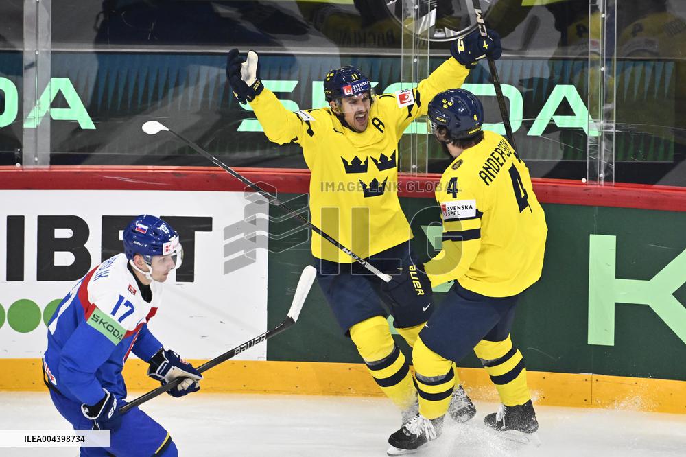 ICE HOCKEY WC SWEDEN-SLOVAKIA